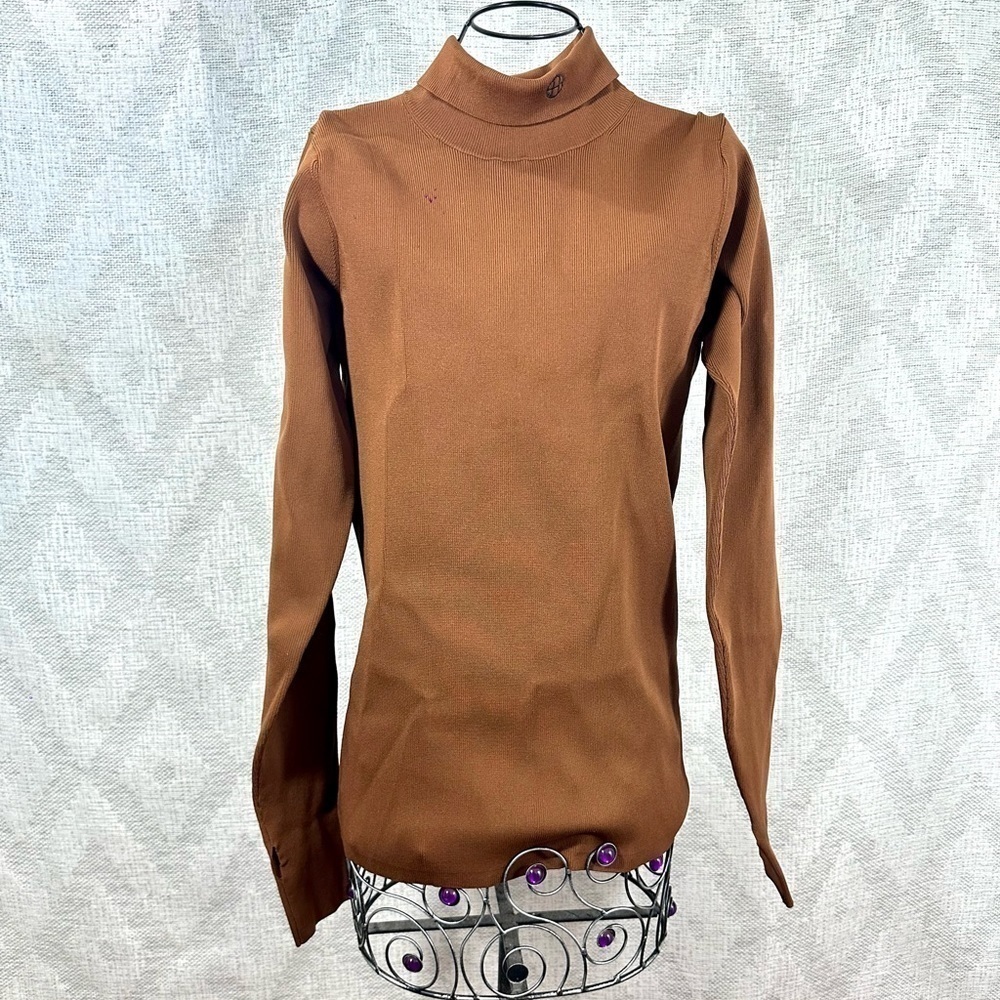 HUF brown ribbed turtleneck size M